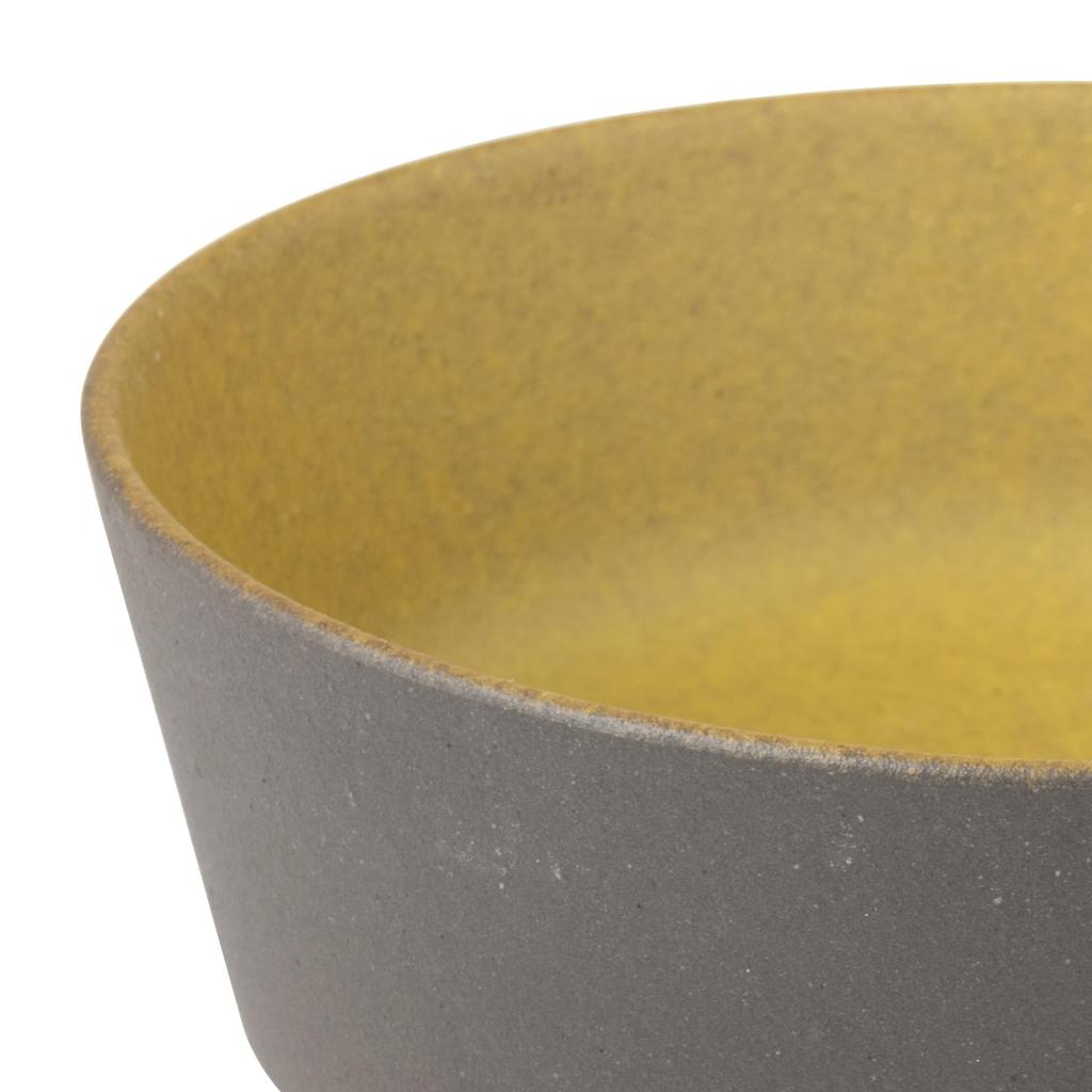 TOKI1919 KUROSUMI Černé dřevěné uhlí a ovoce 13 x 5 cm Mino Japonské Vhodné pro Ryokan a Dokončeno karbonizovanou žlutou a Vyrobeno v Produktu Kavárna