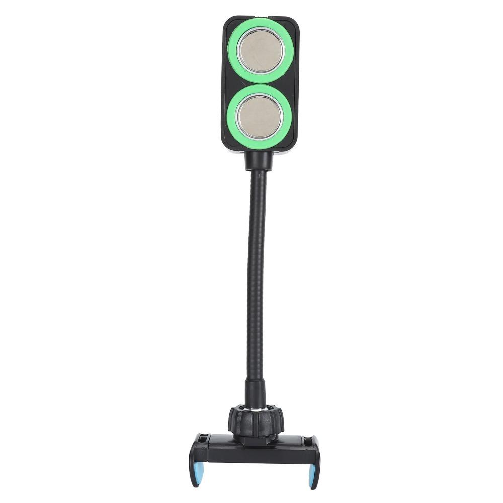 Powerful Magnetic Attachment Double Magnets Phone Holder Flexible Arm Plastic 360 Degree Adjustment Adjustable Stand