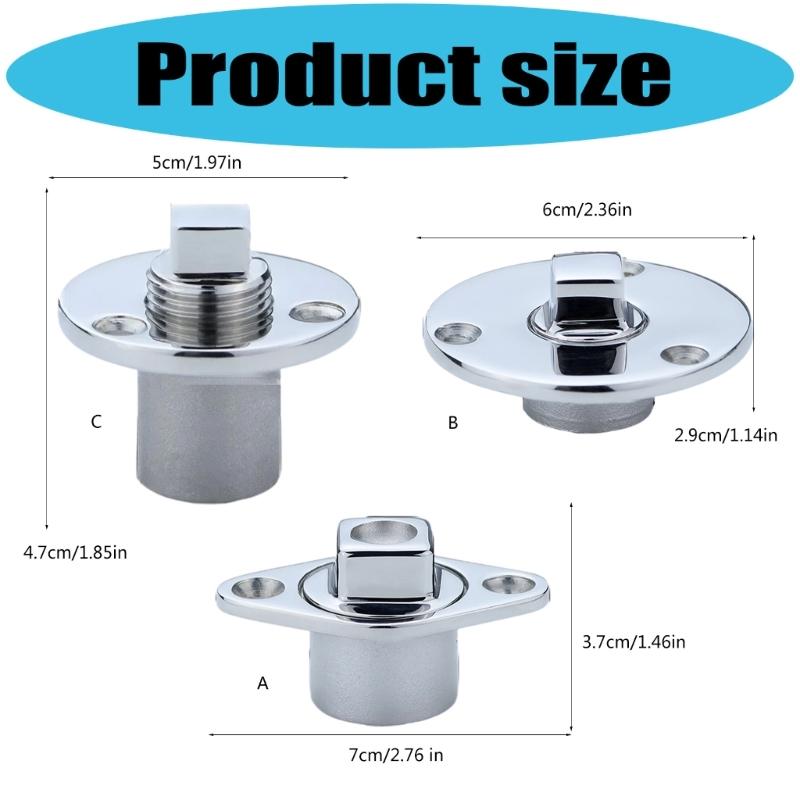 Easy Install Marine Bilge Outlet Universal Boat Stern Drain Outlet for Saltwater Durability & Quick Setups In Rough Seas