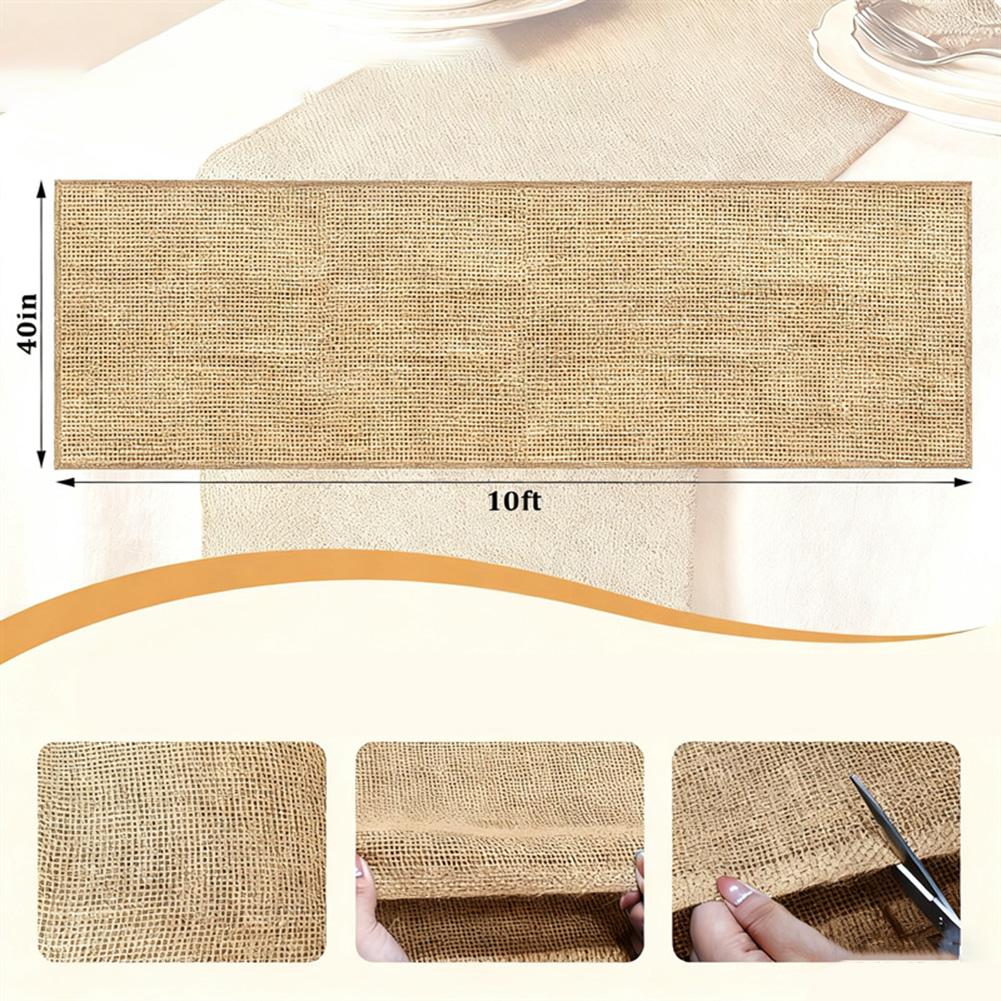 40 Zoll mal 10 Fuß Jute-Rolle für Pflanzenschutz und Bastelarbeiten