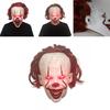 Máscara aterradora de Stephen King para Halloween, disfraz de Joker para hombre, cosplay