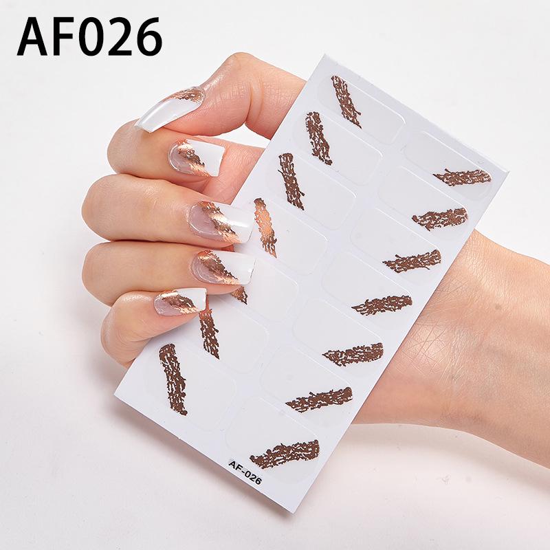 Women Hot Nail Sticker Plastic Sticker Nail Sticker Decals Art Casual Fashion Elegant Randomly CLE