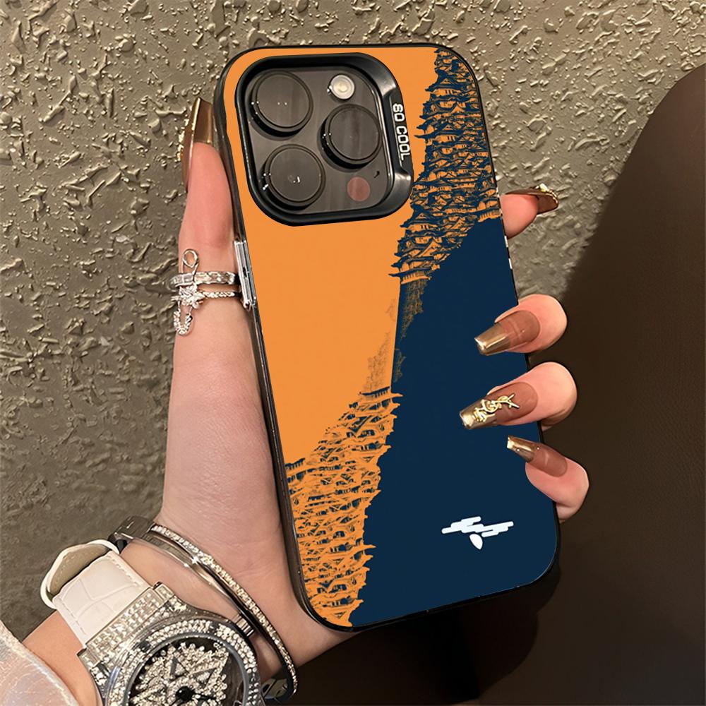 S-Samurai C-Champloo Anime Phone Case For iPhone 16,15,14,13,12,11,Pro,Max,Plus,Mini,XS,SE Anti Fall Black Matte Hard Bumper