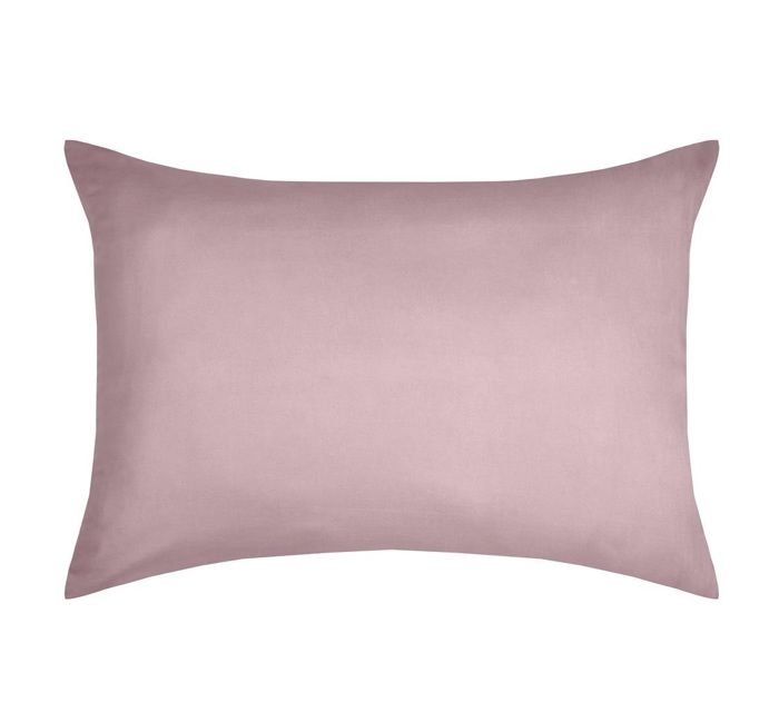 Taie d'oreiller - Edens - 50 x 70 cm - Coton 100% - Rose - Oeko-Tex®