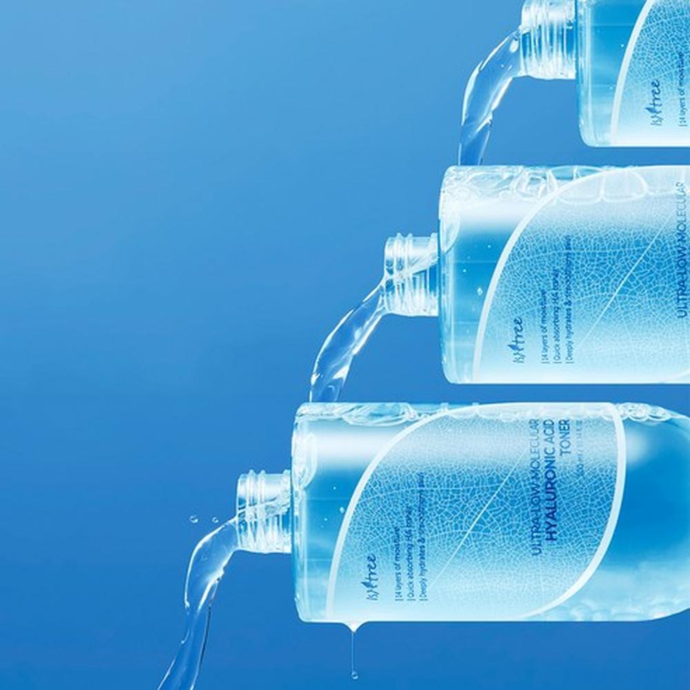 ISNTREE Ultra-Low Molecular Hyaluronic Acid Toner 300ml - Balance Moist Refresh, Korean