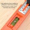 Multifunctional Depth Measuring Ruler Adjustable Woodworking Multi Angled Marking Ruler Positioning Scribing Protractor