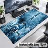 Custom Name Text Mouse Pad Cristiano Ronaldo Personalized Desk Pad For Work And Gaming