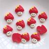 25 New Cute  Resin Mushrooms, Birds, Snails, Rabbits, Flat Back Mobile Phone Decoration Components,hair Hoop Accessories Set