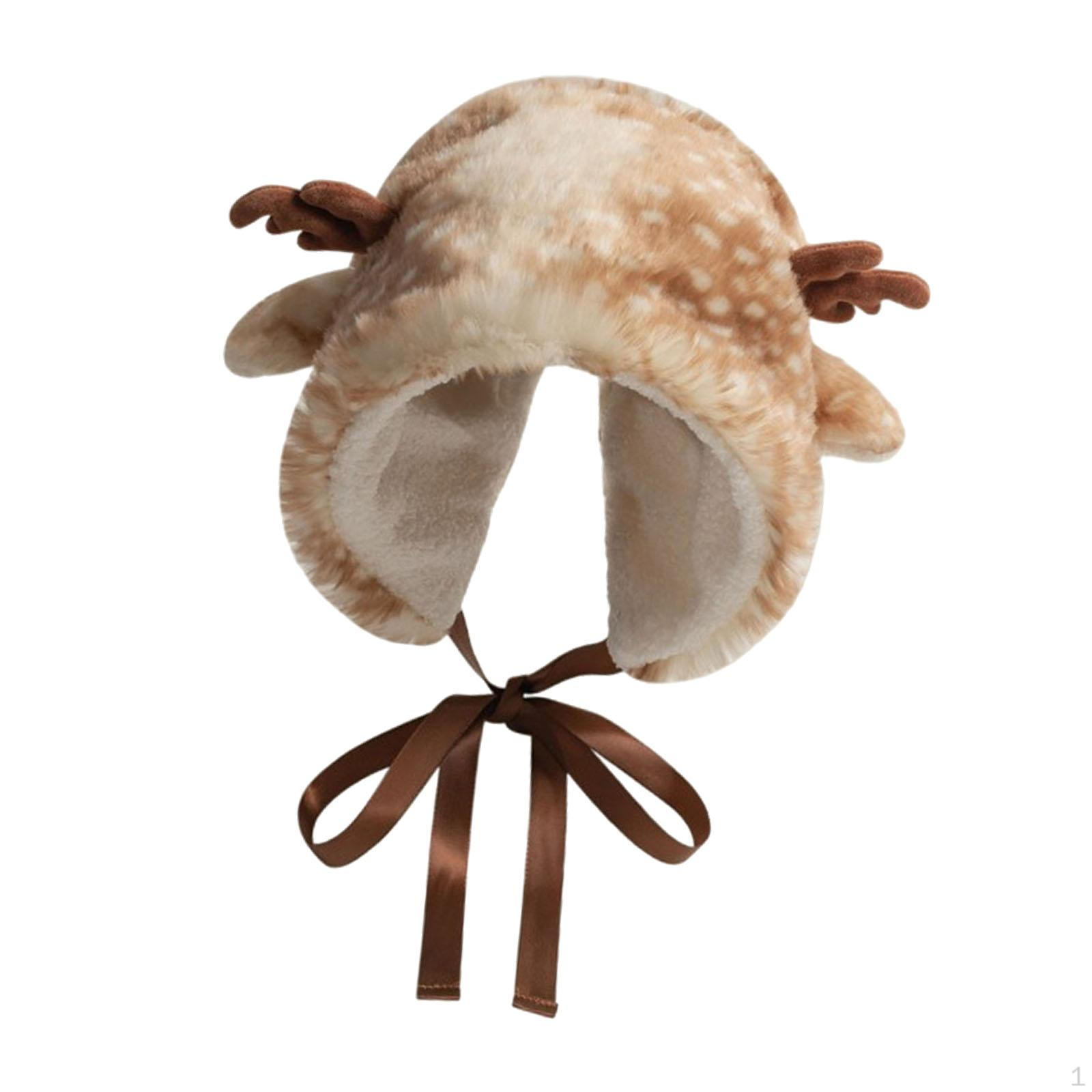 

Рождественская шапка, аксессуары для костюмов, плюшевые рога лося в форме животных, головной убор для сноубординга Without Lace