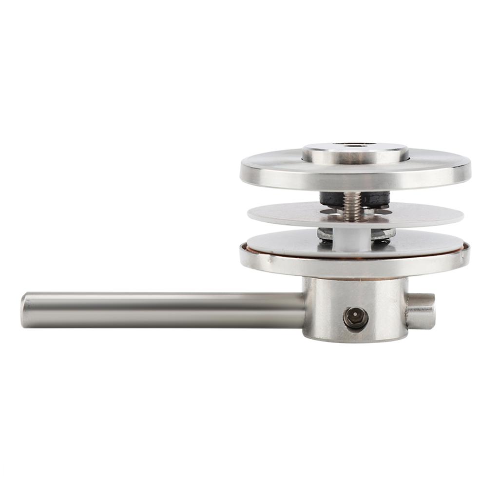 Bathroom Toilet Privacy Door Rotating Bolt Lock Hardware with Vacant Engaged Indicator