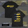 Herren Baumwoll T-Shirt Rs Grau Sportwagen Coupé T-Shirt Honda Civic Spoon Sports EG EK ESI JDM Japan Auto Automobil T-Shirt ANYTEE