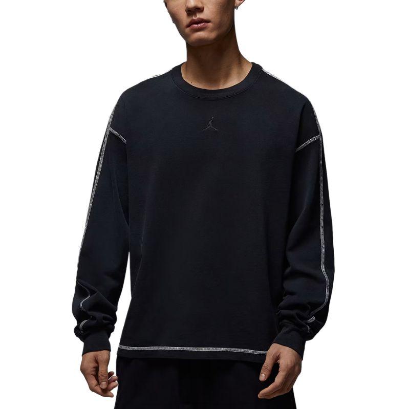 Jordan Flight Year Of The Horse Limited Edition Cny New Year Soft Simple Long Sleeve T-Shirt Men tops Black IF1830010 2XL