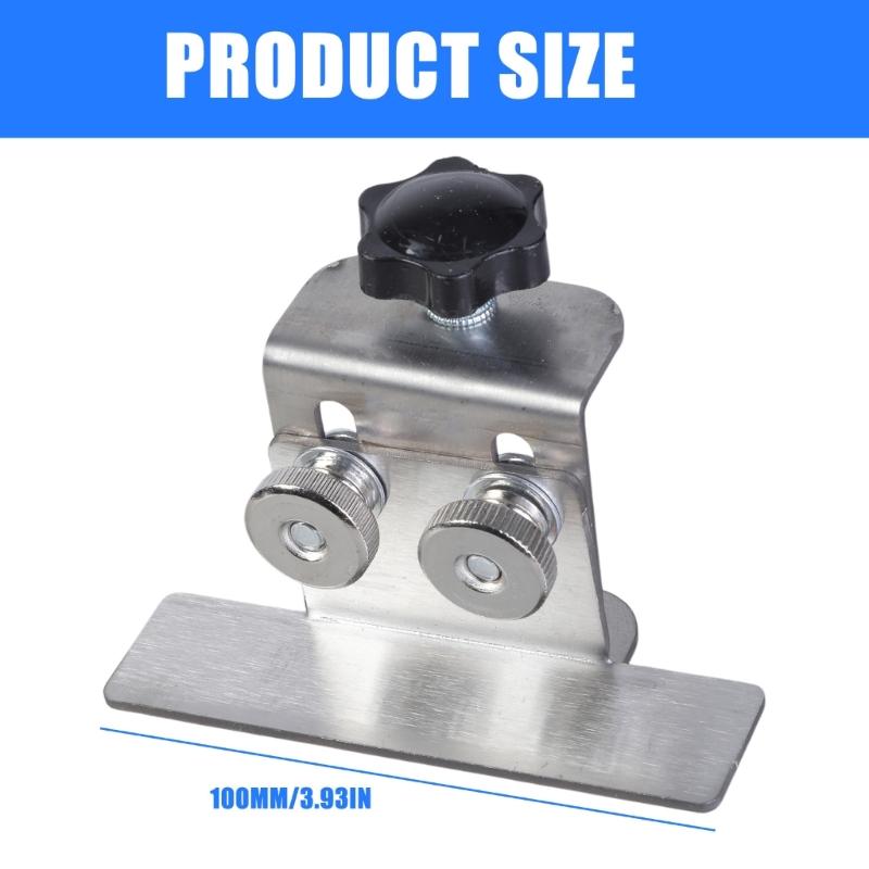 Woodworking Cabinet Door Installation Jig Cabinet Closet Door Quick Positioning Tool Stainless Steel Adjustable Clamping