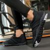 Breathable Training Sneakers Men Women Elastic Fitness Shoes Non-slip Gym Sports Shoes Outdoor Walking Shoes Hiking Trekking Camping