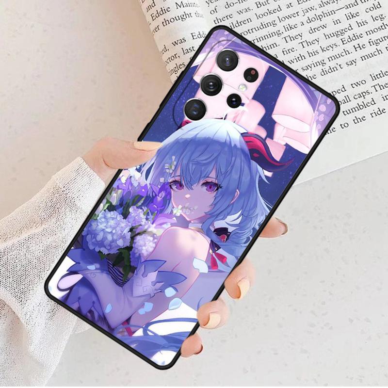 Genshin Impact GanYu Game Phone Case For Samsung Galaxy S25 S23 S30 S8 S21 S20 FE S24 S22 Note 10 20 Plus Lite Ultra