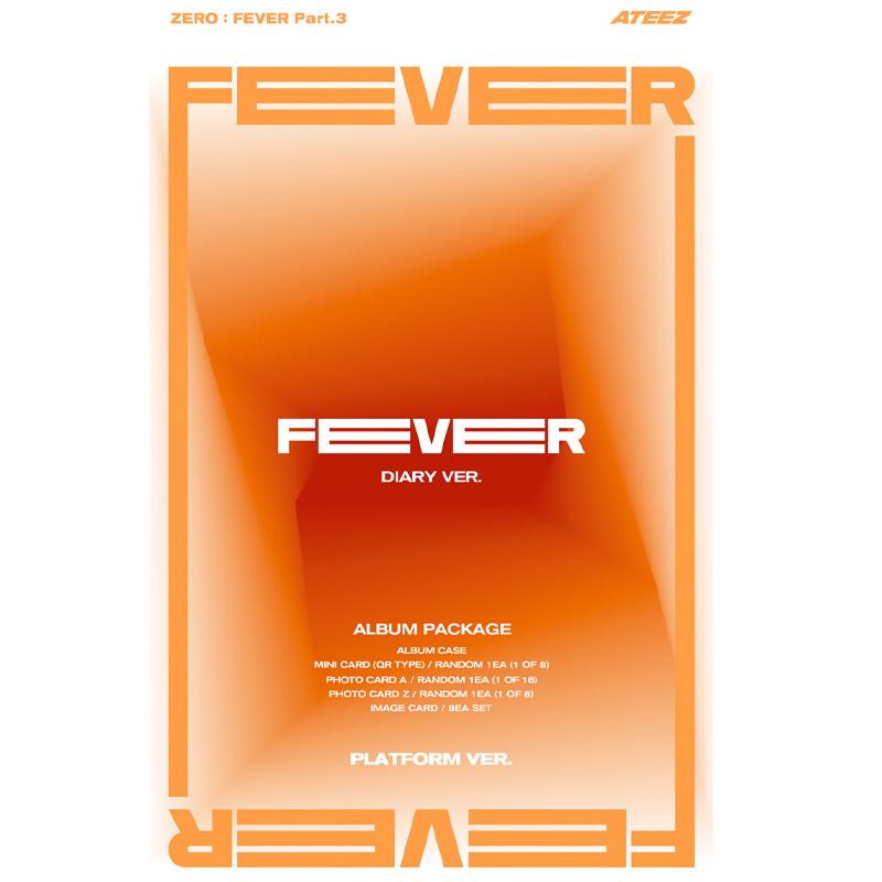 [PRE ORDER] ATEEZ - ZERO : FEVER Part.3 A VER. / Z VER. / DIARY VER. (Platform Ver.)