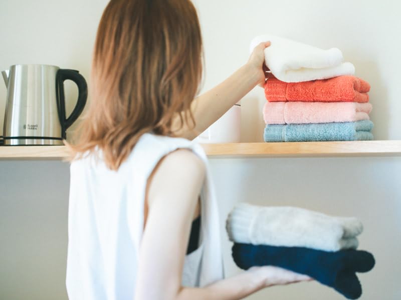 Imabari Towel Iori NEW "IORINO/Yokusuu" Face Towel, Fluffy, Soft, and Highly Absorbent (Pink)