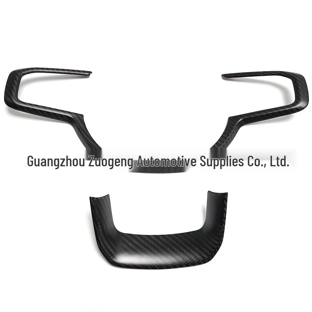 

Dodge RAM TRX Carbon Fiber Steering Wheel Trim Mod Kit