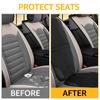 Car Seat Protector for Baby Waterproof Non-Slip Under Baby Car Seat Protector Mat with Mesh Storage Bag Child Car Seat Cushion