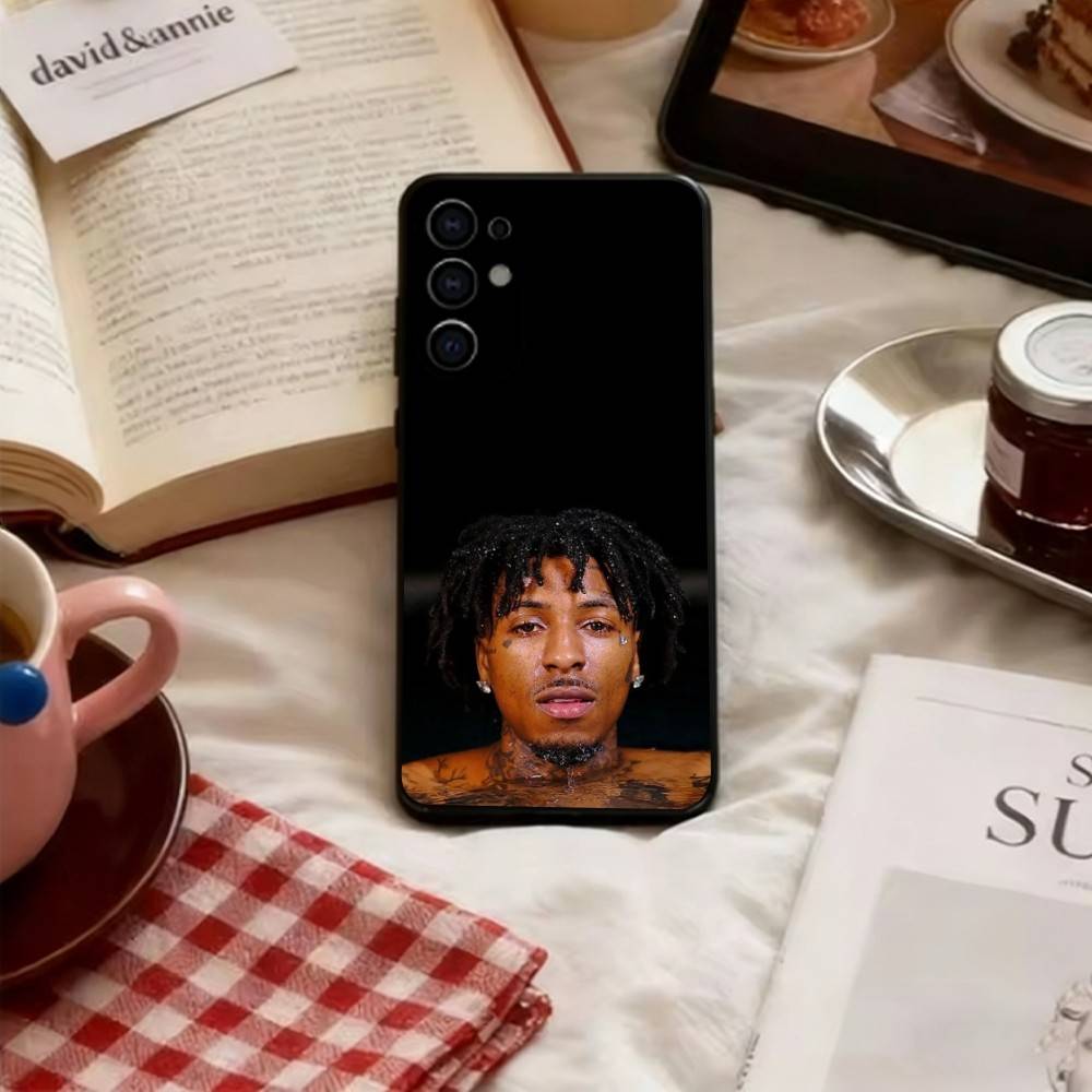 YoungBoy Phone Case For Samsung S25,S24,S21,S22,S23,S30,Ultra,S20,Plus,Fe,Lite,Note,10,Black Cover