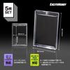 EXCITEHOBBY Kortladdare Set om 5 35PT Magnetisk Laddare Klar UV-skydd Förvarad i Sleeve Display Magnetisk Hållare med Magnetisk Öppning och Stängning