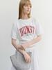 Deonseuteu Unisex Vintage Arch Logo T-Shirt_Udts6B145_Off White