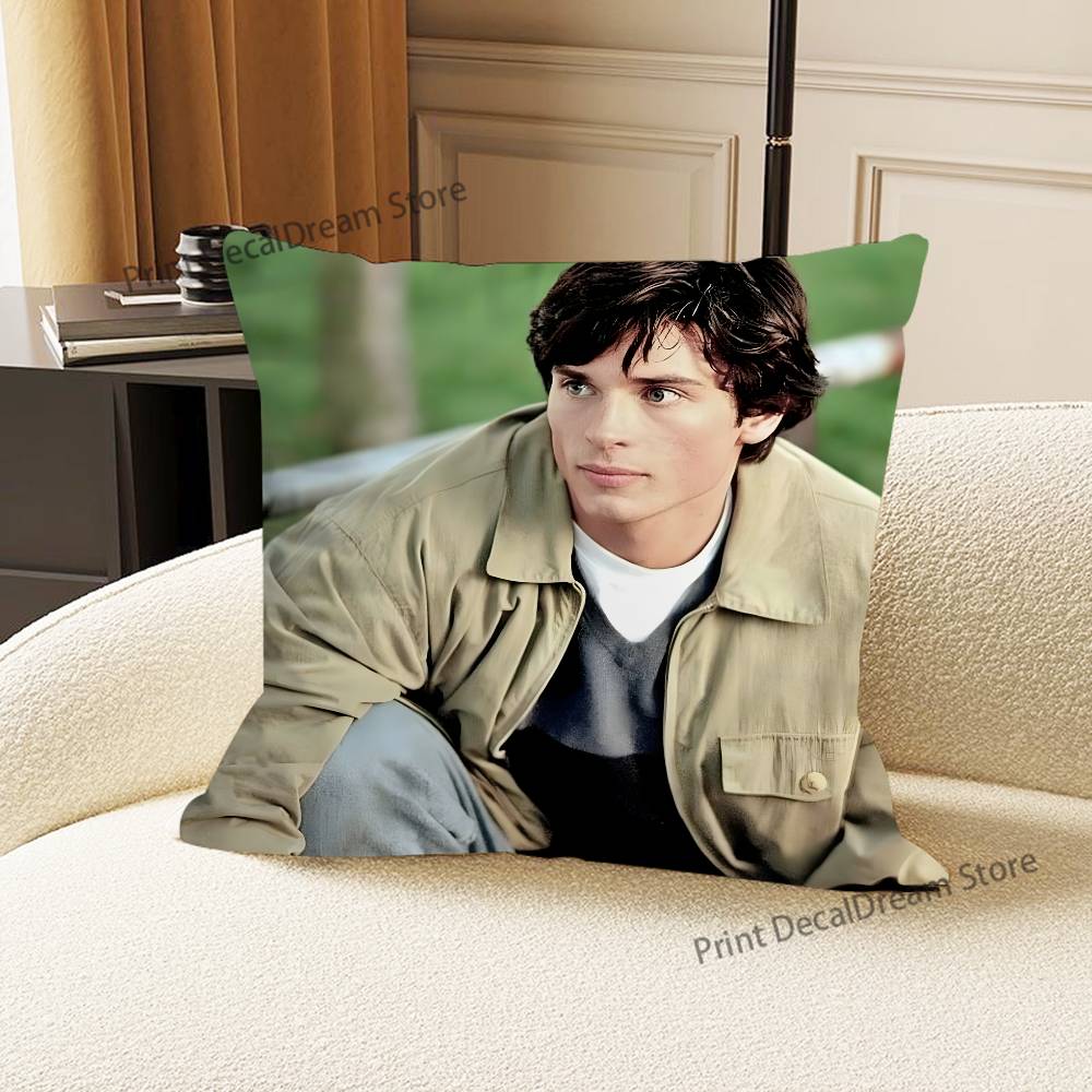 T-Tom Welling Kissen für Schlafzimmer Auto Café Raum und Wohnzimmer Sofa Dekorative Kissenbezug Hülle
