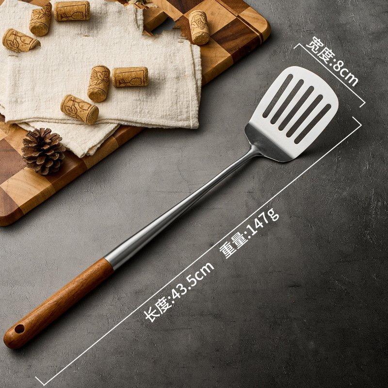 ZISIZ Stainless Steel Wok Utensil Set