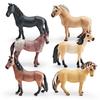 Animal Nature Pvc Wild Horse Model For Childrens Educational Toy