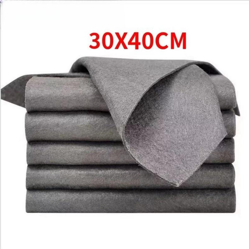 5/10PCS Thickened Magic Cleaning Cloth No Watermark Glass Wiping Cloth Reusable Window Glass Cleaning Cloth Rag Kitchen Towel