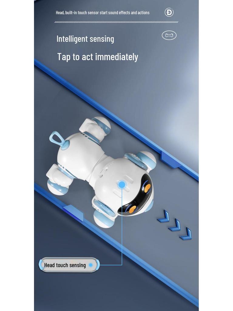 Yingjia 6601 Smart Robot Dog - Interactive Early Education Toy for Kids, Educational Electric Pet for Boys and Girls