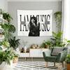 Playboi Carti I AM MUSIC Album Arazzo Tracklist Appeso a Parete BeigeMarrone Decorazione per Camera da Letto Stanza dello Studente Regalo per Fan Hip Hop