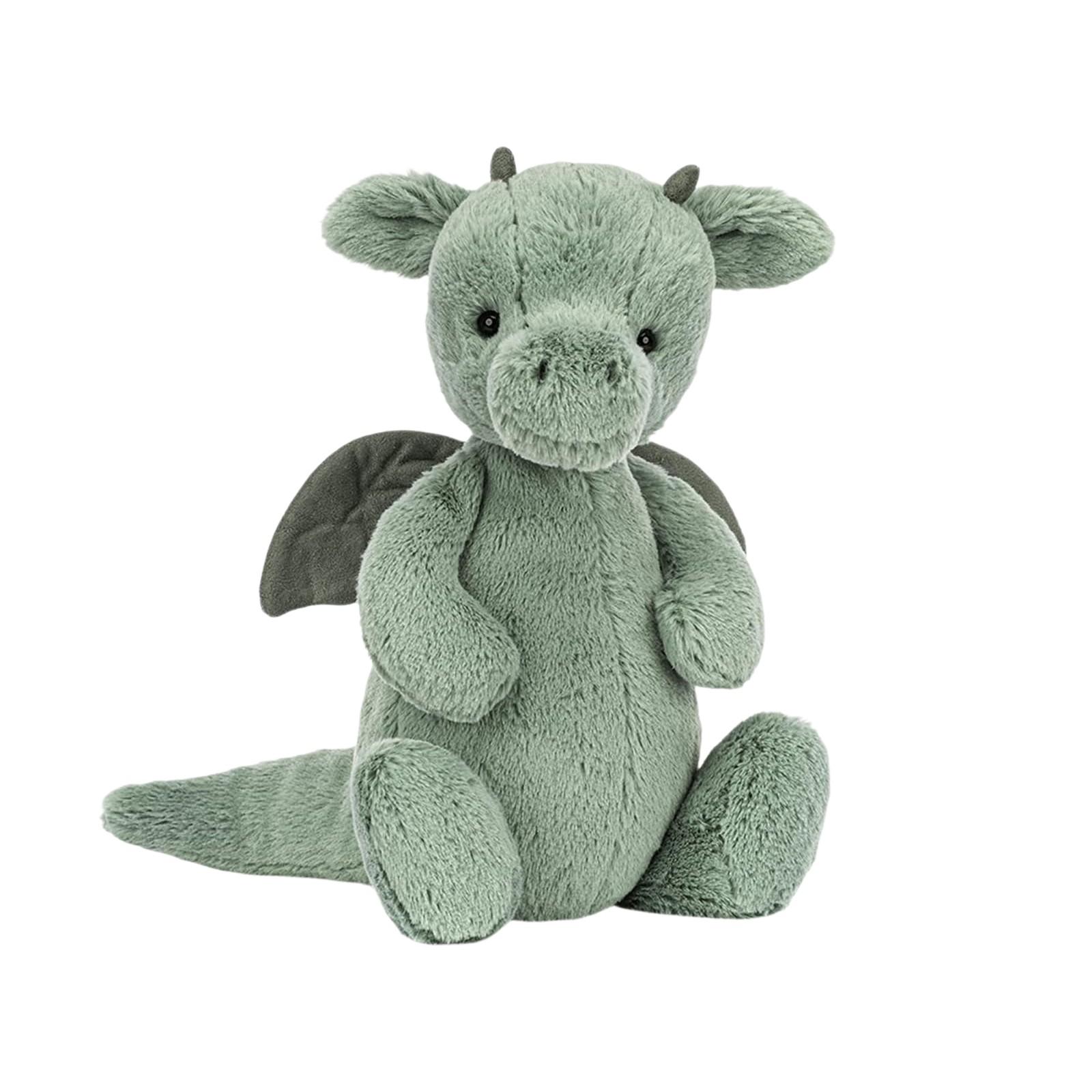 

Застенчивый Дракон Мягкая Игрушка, Средний 12 Дюймов Мифическая Плюшевая Игрушка Классический Детский Подарок One Size