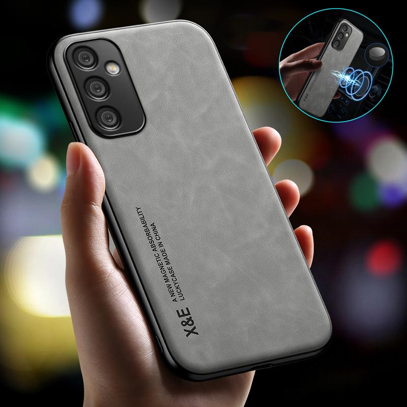 For Samsung Galaxy A35 5G Case Luxury Magnetic Holder Leather Phone Case For Samsung A35 A 35 35A SM-A356E Shockproof Back Cover