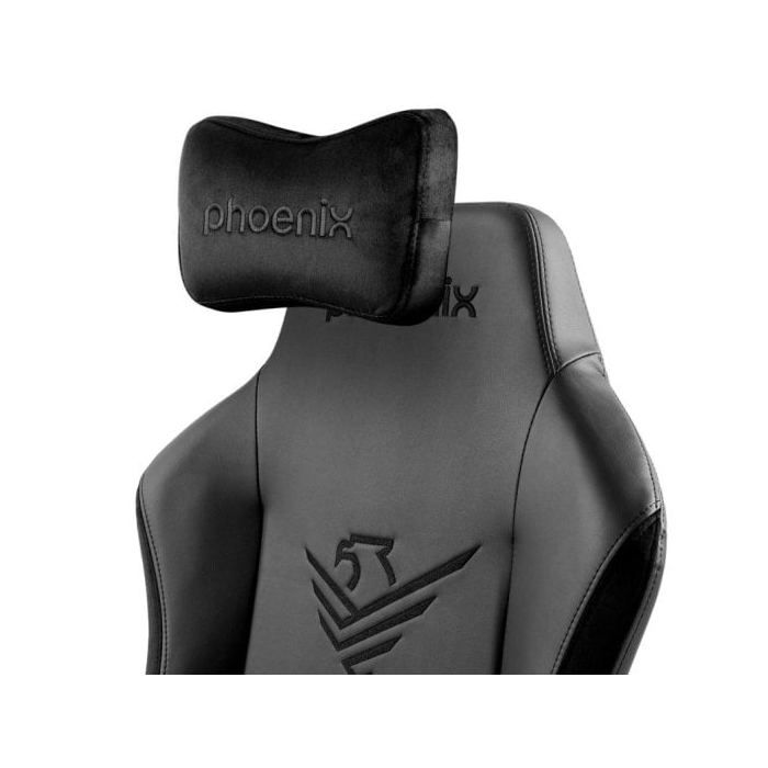 Chaise - PHOENIX - Nova Cream Edition - Cuir - Accoudoirs - Réglable En Hauteur