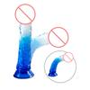 Transparent Soft Jelly Dildo Realistic Suction Cup Fake Dick Penis Sucker Butt Plug Sex Toys for Woman Men Vagina Anal Sex Toys