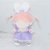 Changing Dressing Game Lace Dress Suit Plush Rabbit Ear Headsress  10CM/20CM Doll