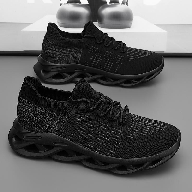 Trend Multi-color Optional New Fashion Men's Large Size Soft and Easy To Bend Technology Leisure Sports Running Shoes