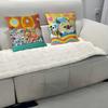 Cartoon C-Chip And P-Potato Pillow Case Removable Washable Cushion Cover – All-Season Soft Linen