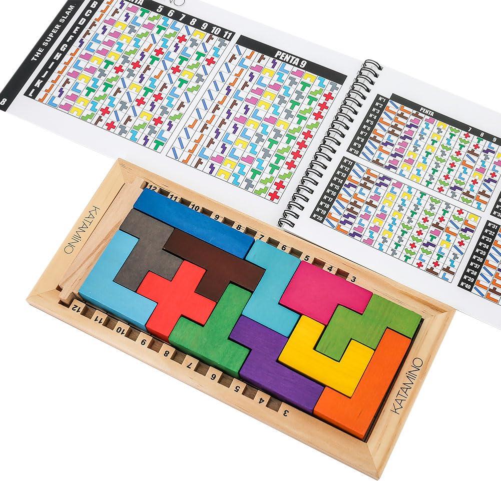 Gigamic Katamino Wooden Board Game Puzzle
