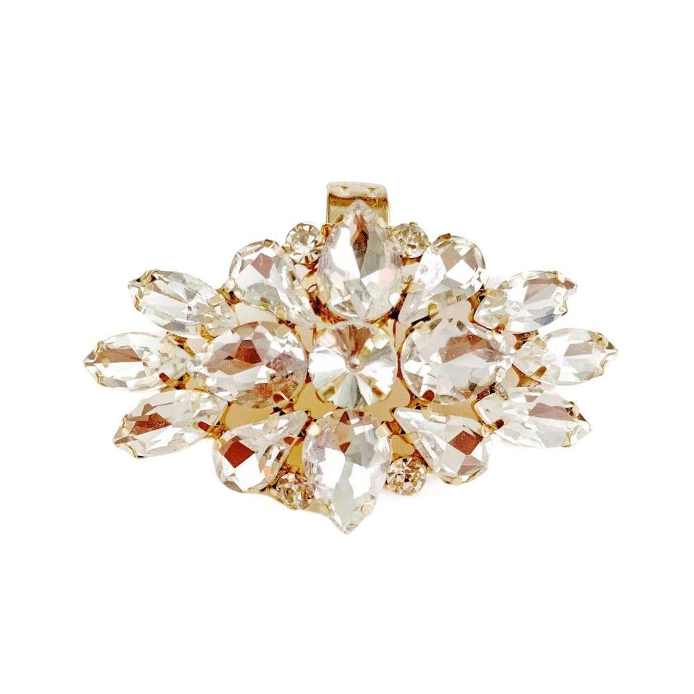 Accessories Wedding Shoe Decorations Clip High Heel Rhinestone Charm Buckle Bride Removable Metal Clamp