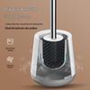 Punch-Free Silicone Toilet Brush