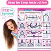 Friendship Bracelet Making Kit for Girls DIY Craft Kits Toys Birthday Christmas Gifts for Party Supply and Travel Activities