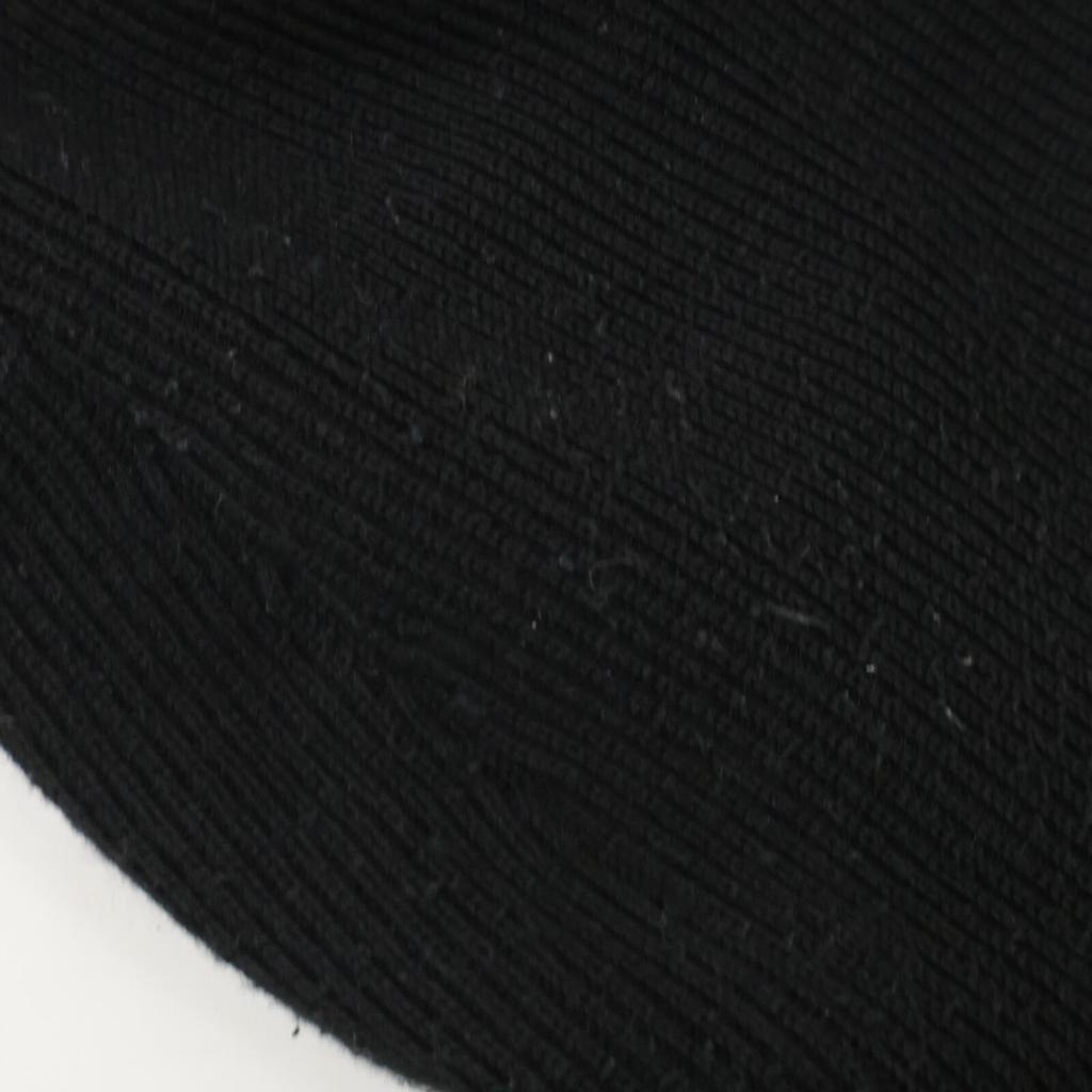 LOUIS VUITTON Domestic genuine HEN08WF96 lambskin suede cotton knit zip-up Jacket M blackUsed