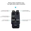 2Pcs 12V 20A Blue LED Light Waterproof Boats Marine Toggle Switches 5 Pin 2 Positions Rocker Switches Easy to Install