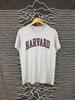 Camiseta Vintage Harvard University con Logo 'Spell Out' Talla M
