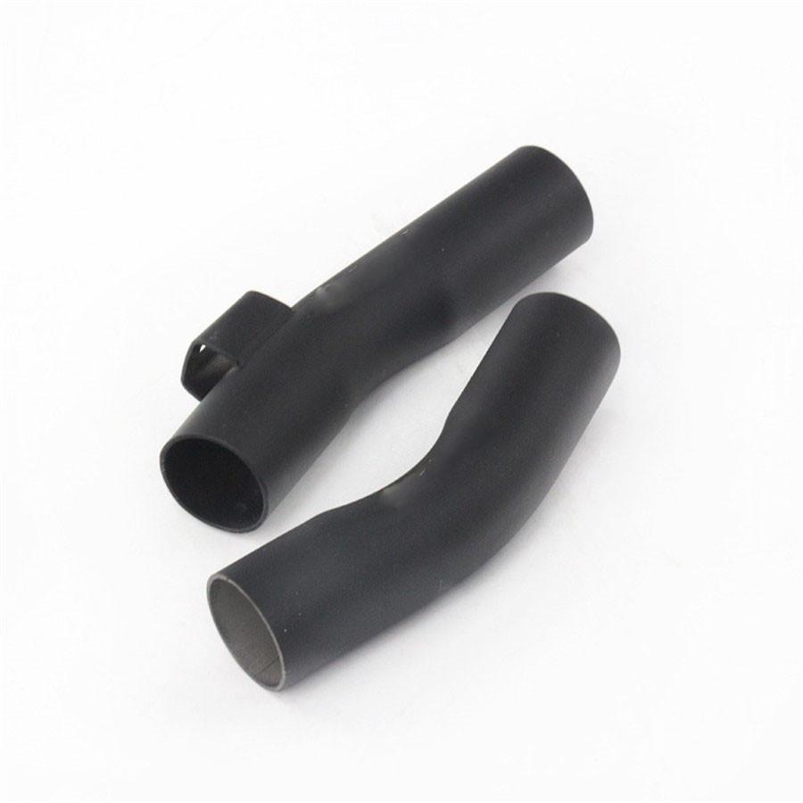 Motorcycle Exhaust System Dual Pipe Slip on Middle Pipe For Kawasaki Z1000 10-17