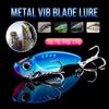 Metal Vib Blade Návnada Rybaření Vibrace 3D tvrdá nástraha Trojháček Náčiní Pesca Návnada