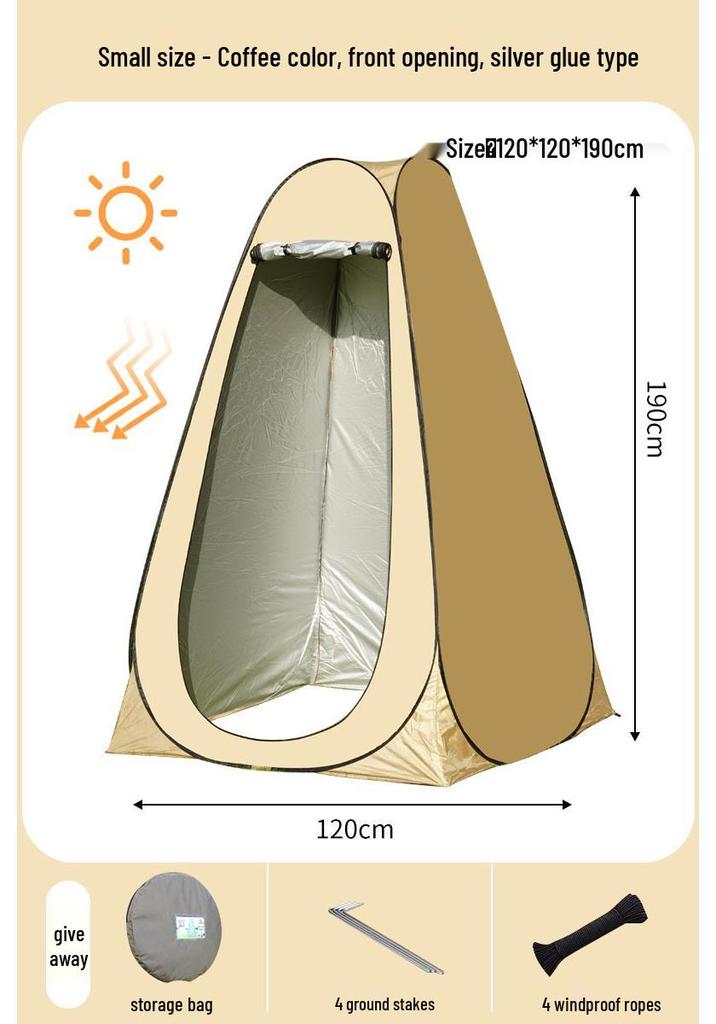 Portable Outdoor Shower & Changing Tent for Camping