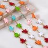 0.5M 1M Stainless Steels Cute Enamel Octopus Gold Chains for DIY Necklaces Making Jewelry Findings Sea Bracelets Anklet Supplies